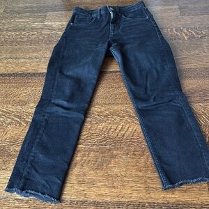 Women’s Dark Grey Ankle Crop Jeans
